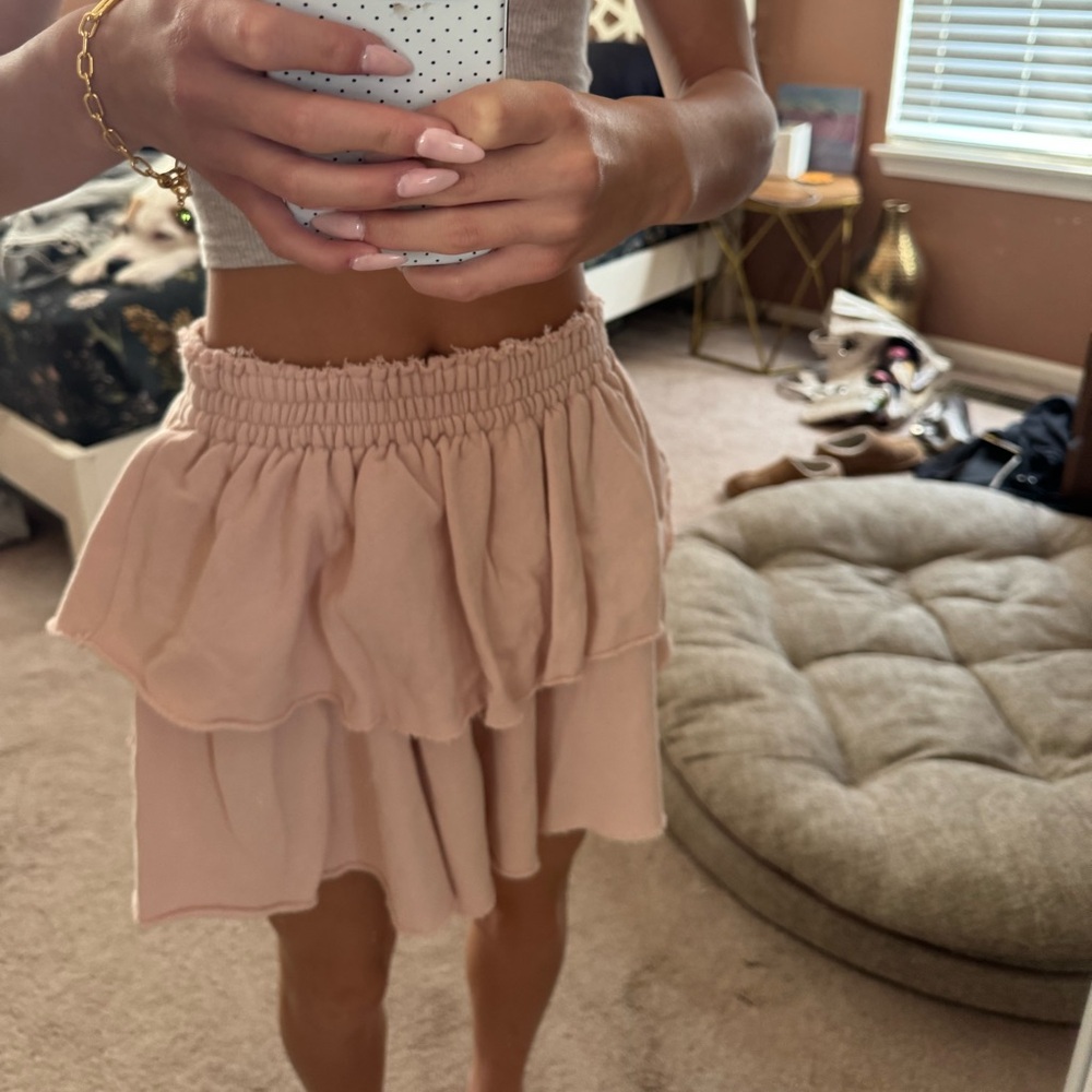Aerie Blush Pink Mini Skirt